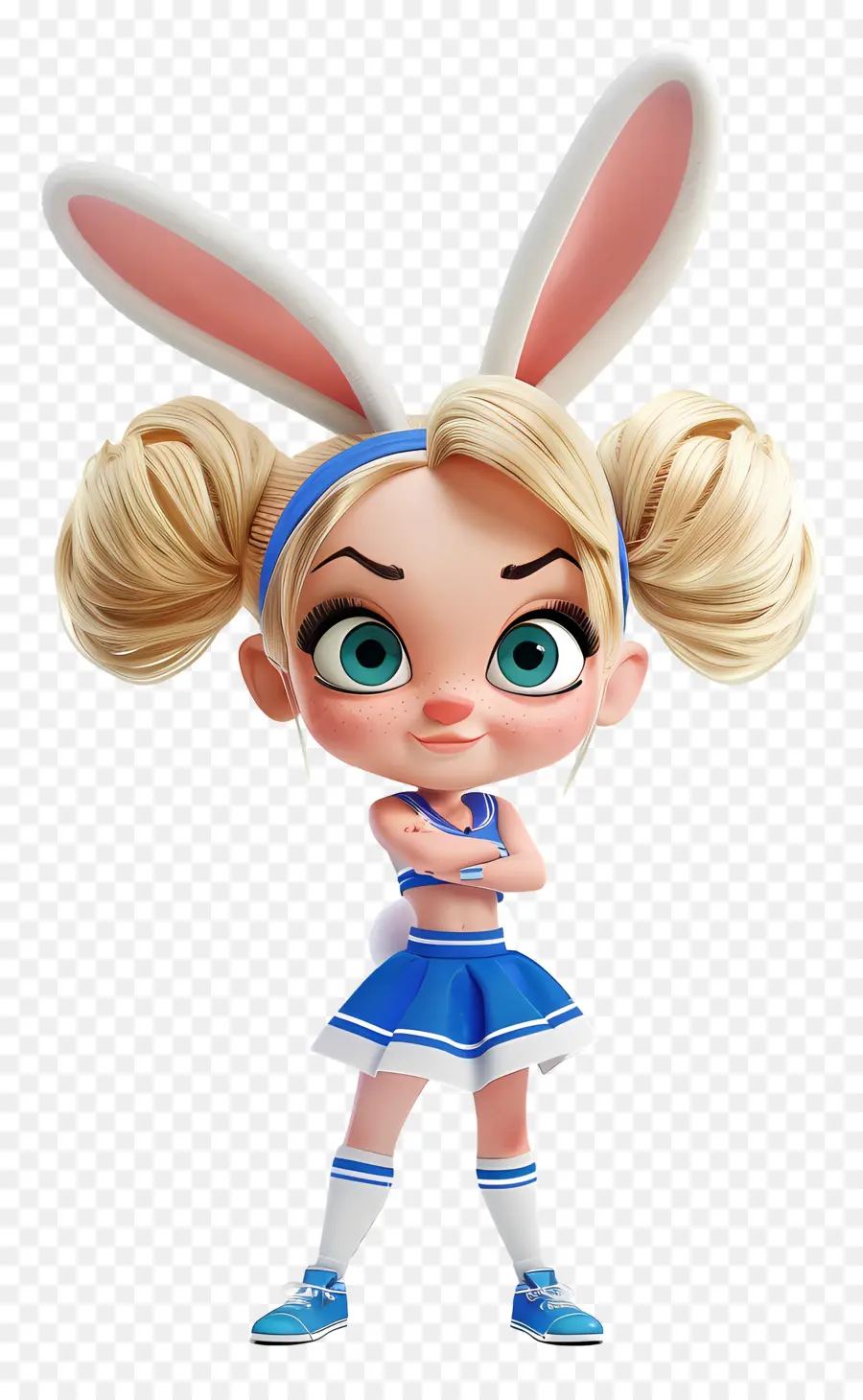 Les Oreilles De Lapin，Jeune Fille PNG