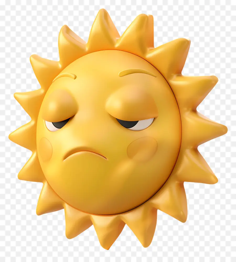 Face Au Soleil，Emoji PNG