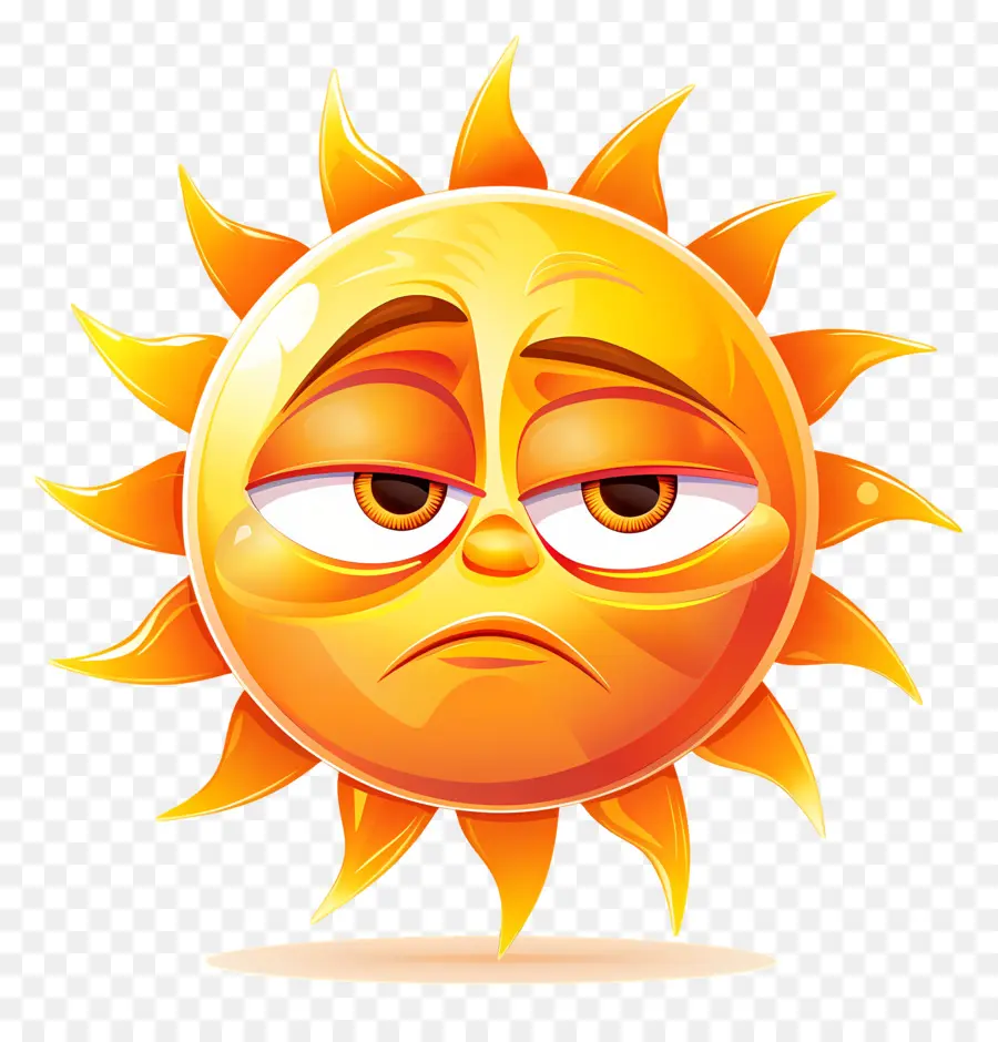 Face Au Soleil，Emoji PNG