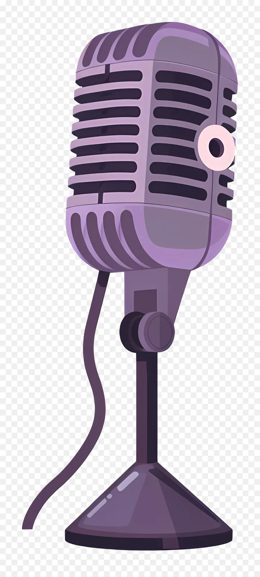 Microphone，Microphone Violet PNG