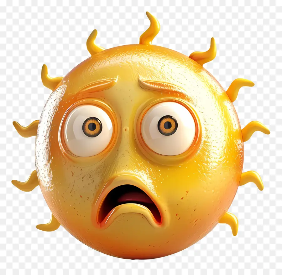 Face Au Soleil，Emoji PNG