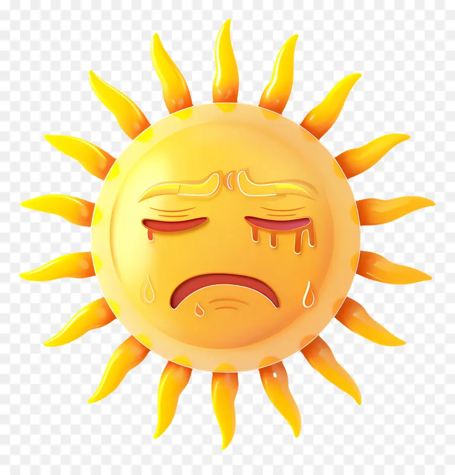 Face Au Soleil，Emoji PNG