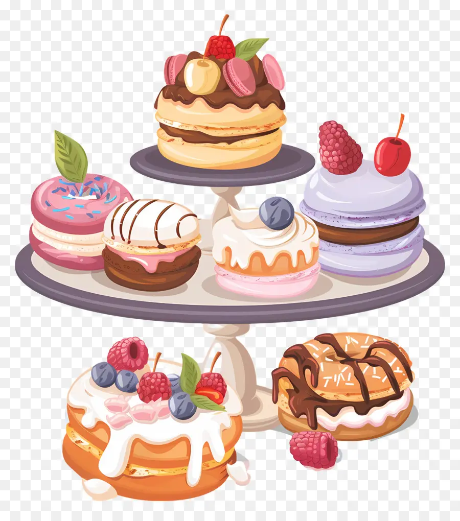 Les Desserts，Pâtisseries PNG