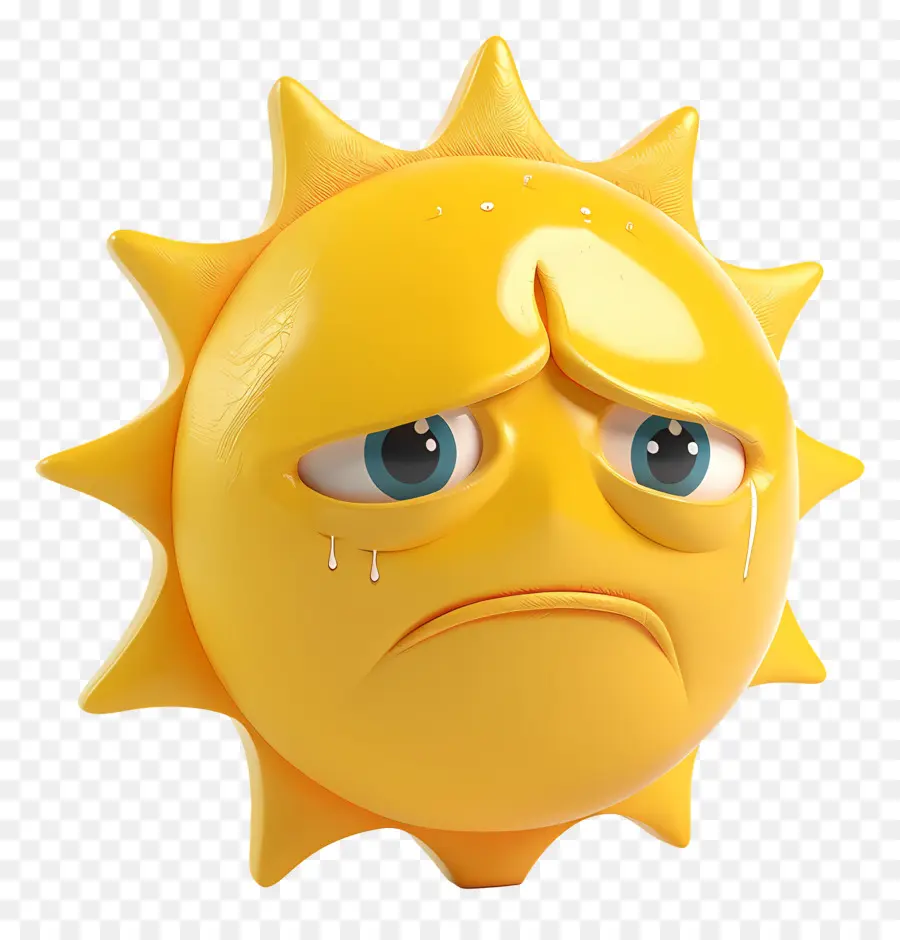 Face Au Soleil，Emoji PNG