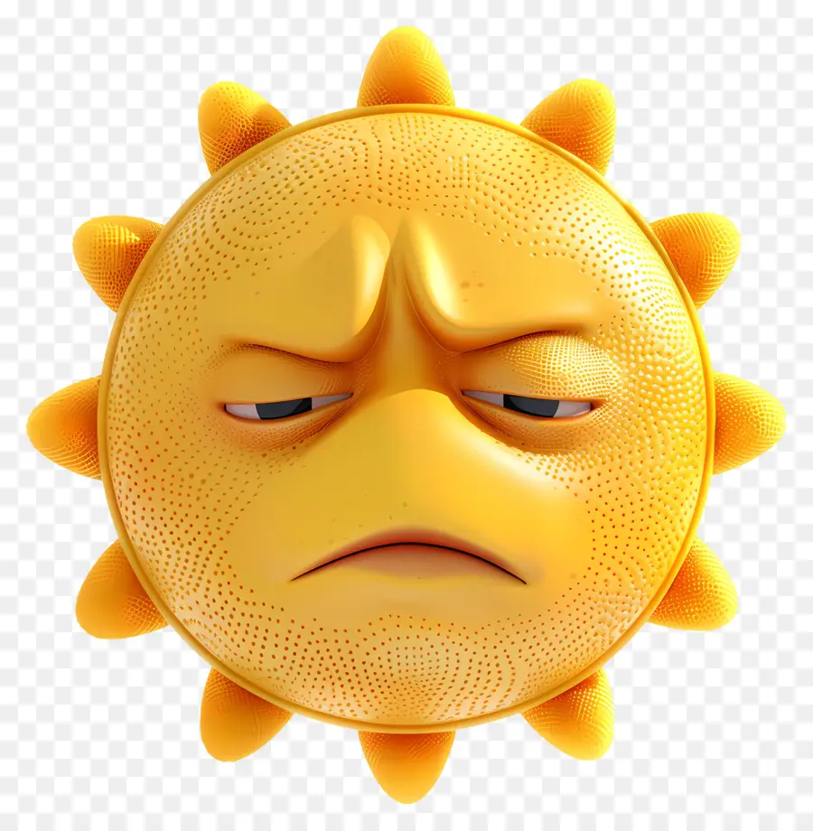 Face Au Soleil，Emoji PNG