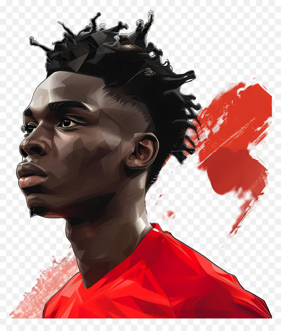 Alphonso Davies，Jeune Homme PNG