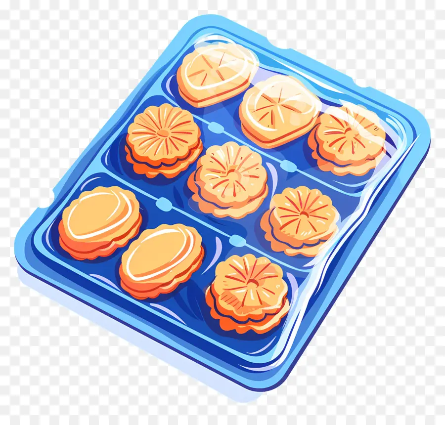 Les Cookies，Biscuits Orange PNG