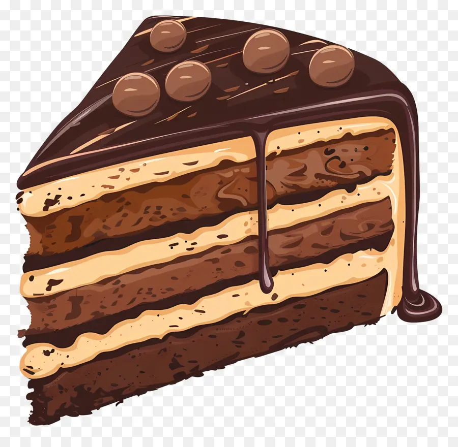 Gâteau Au Chocolat，Chocolat Noir PNG