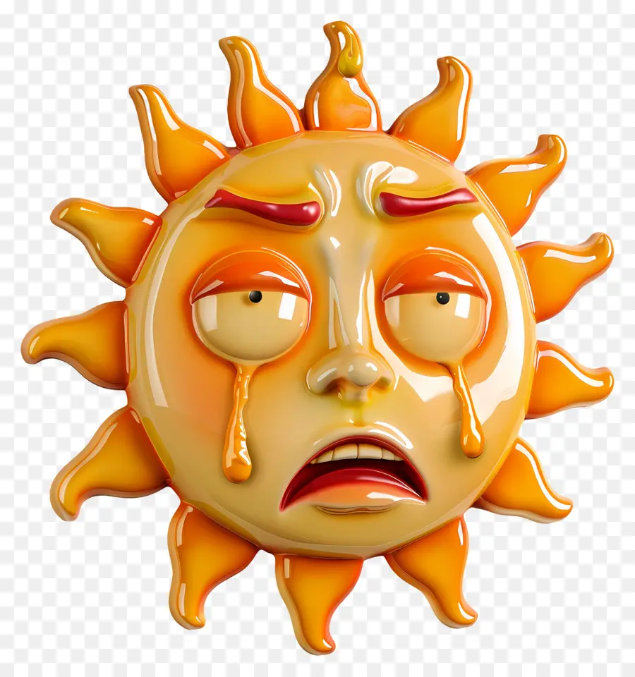 Face Au Soleil，Emoji PNG