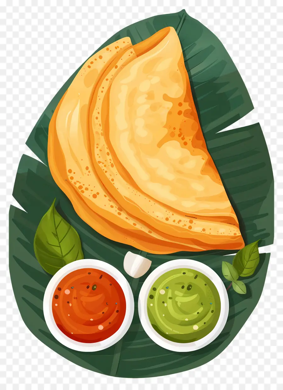 Dosa，Crêpes PNG