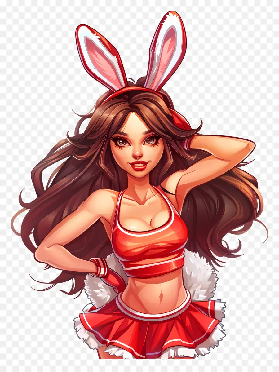 Les Oreilles De Lapin，Bunny Costume PNG