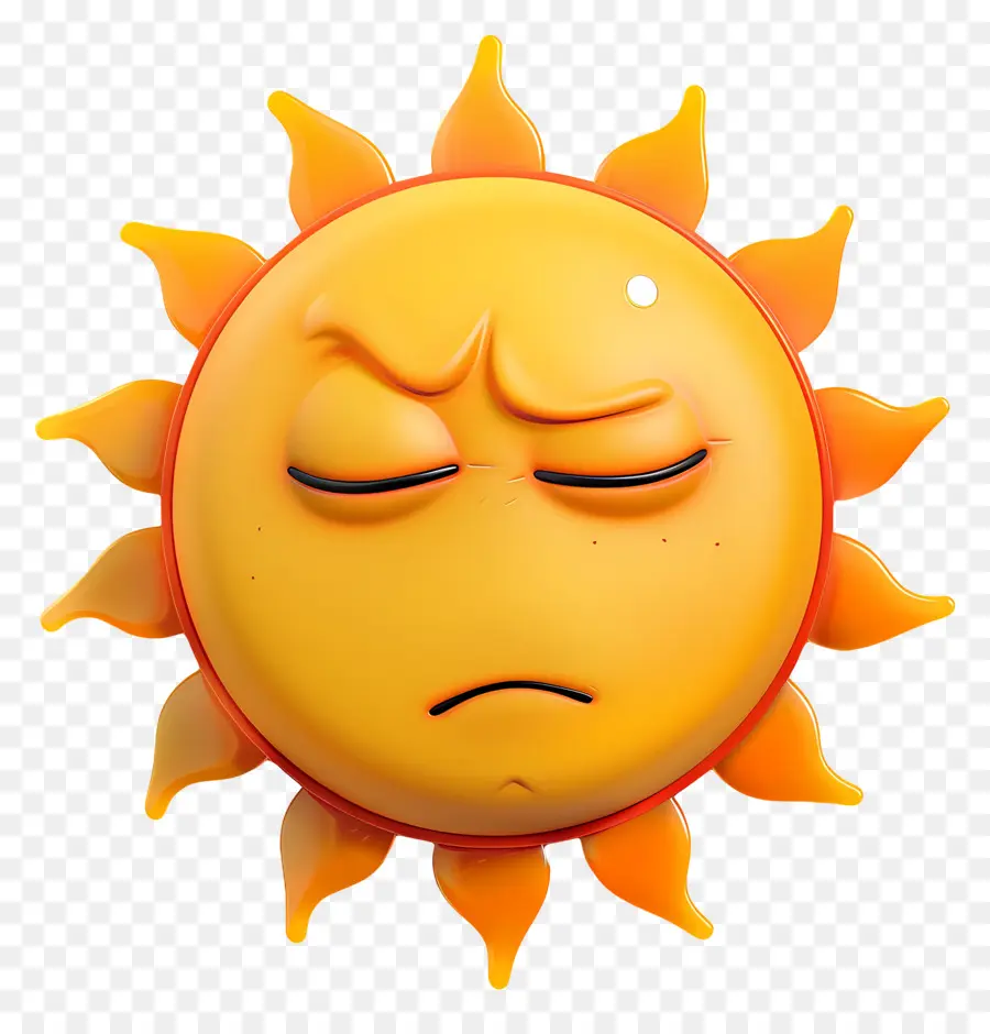 Face Au Soleil，Emoji PNG