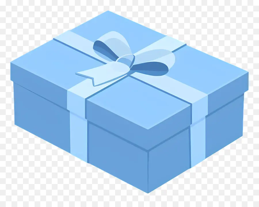 Boîte Cadeau，Bleu Boîte Cadeau PNG