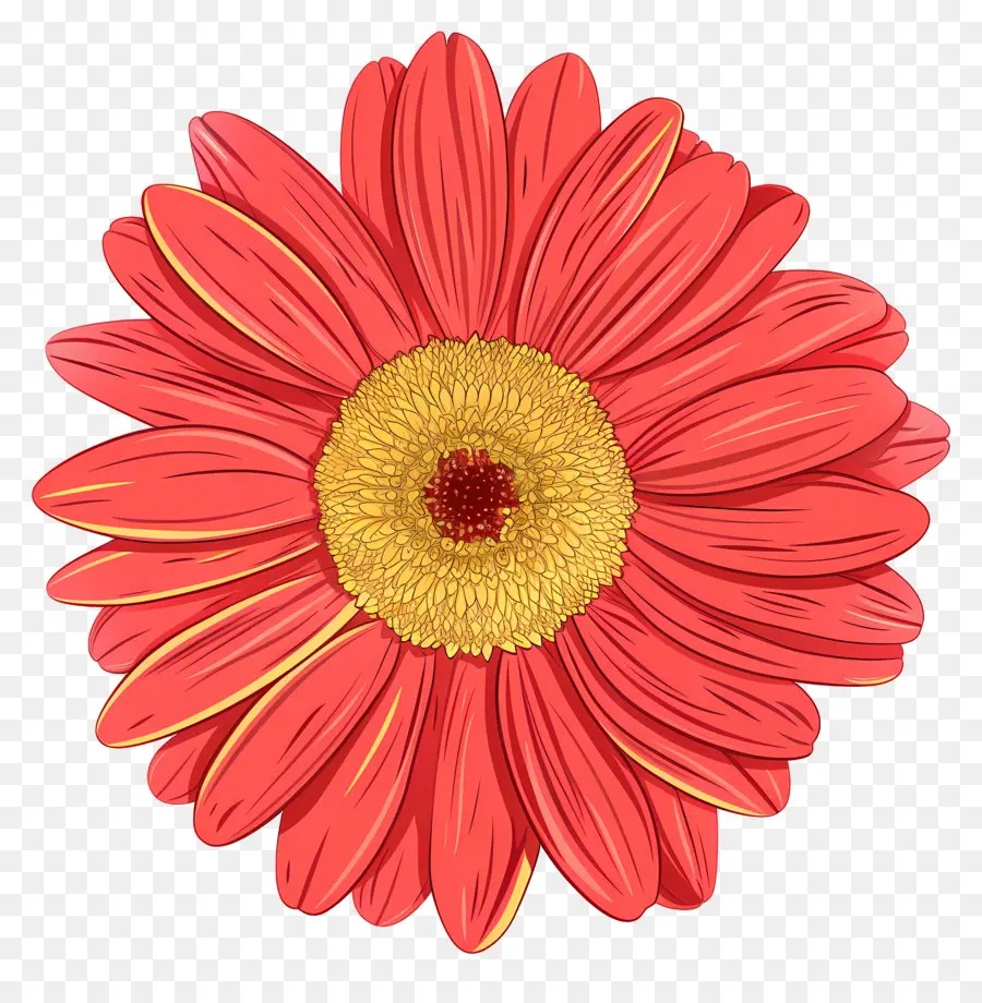 Fleur De Daisy Gerbera，Marguerite Rose PNG