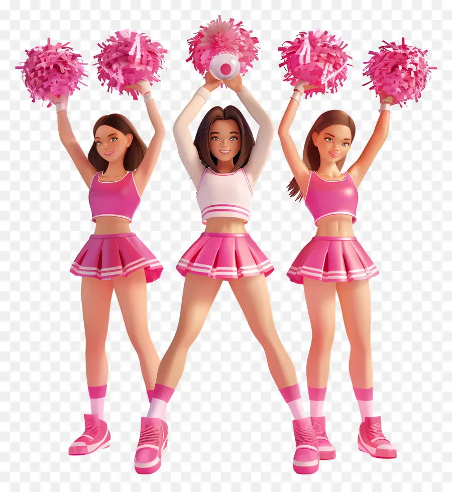 Pom Pom Girls，Rose PNG