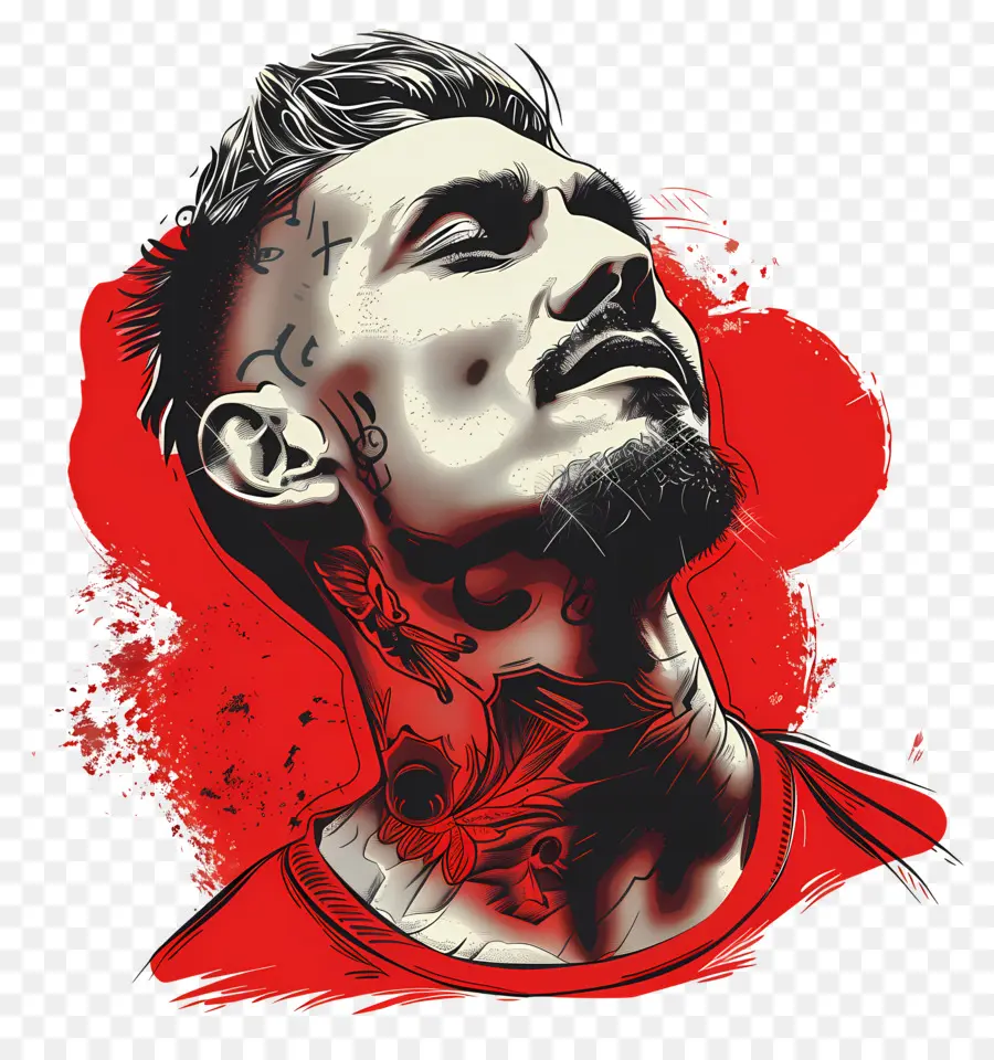 Paolo Guerrero，Tatouages PNG