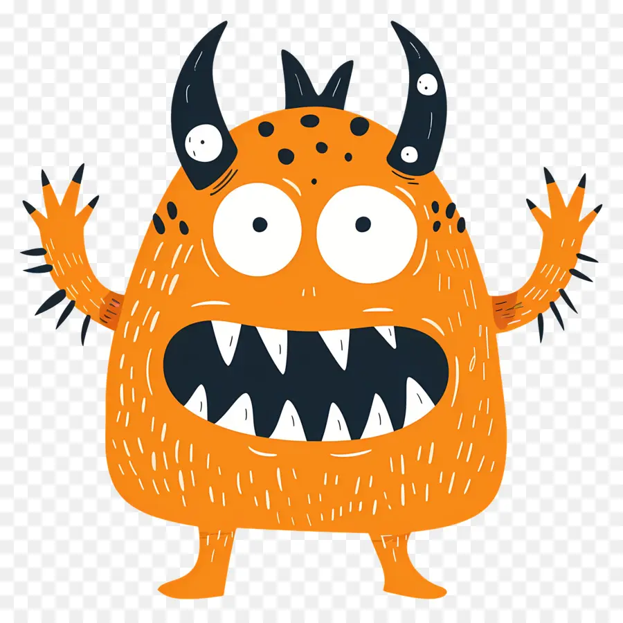 Halloween Monstre，Monstre Mignon PNG