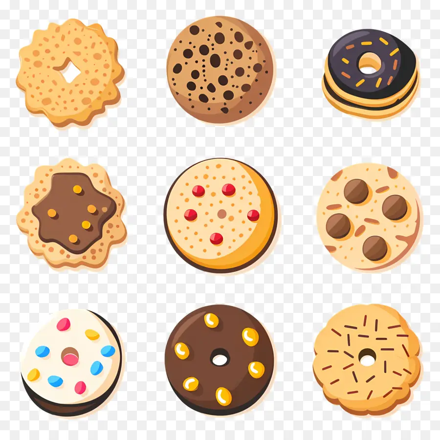 Les Cookies，Produits De Boulangerie PNG