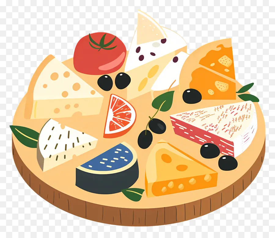 Plateau De Fromage，Plateau De Fromages PNG