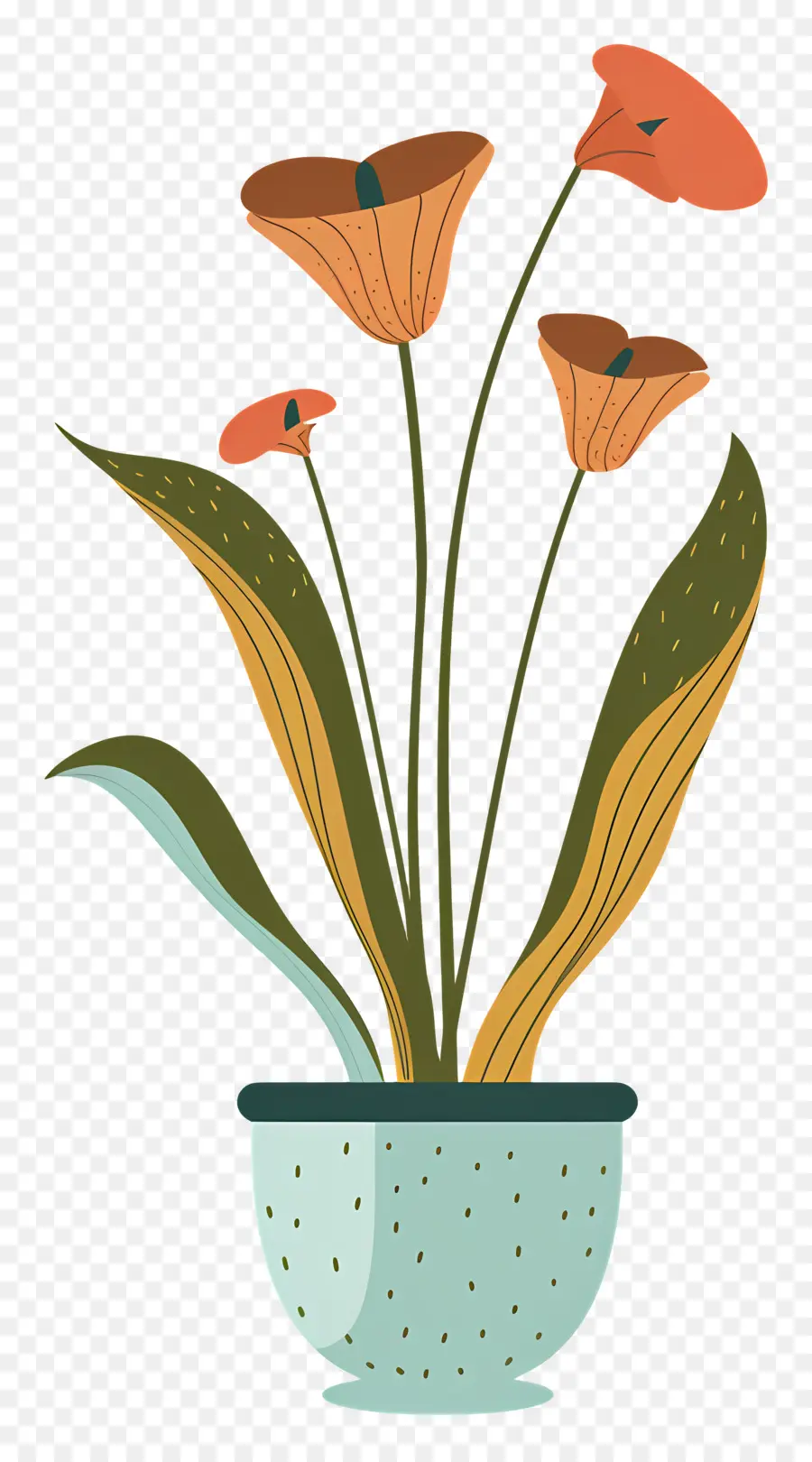 Cruche Plante，Un Vase Pour Les Fleurs PNG