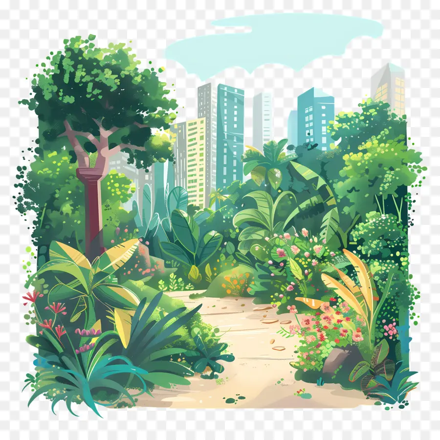 Jardin Urbain，Jardin PNG