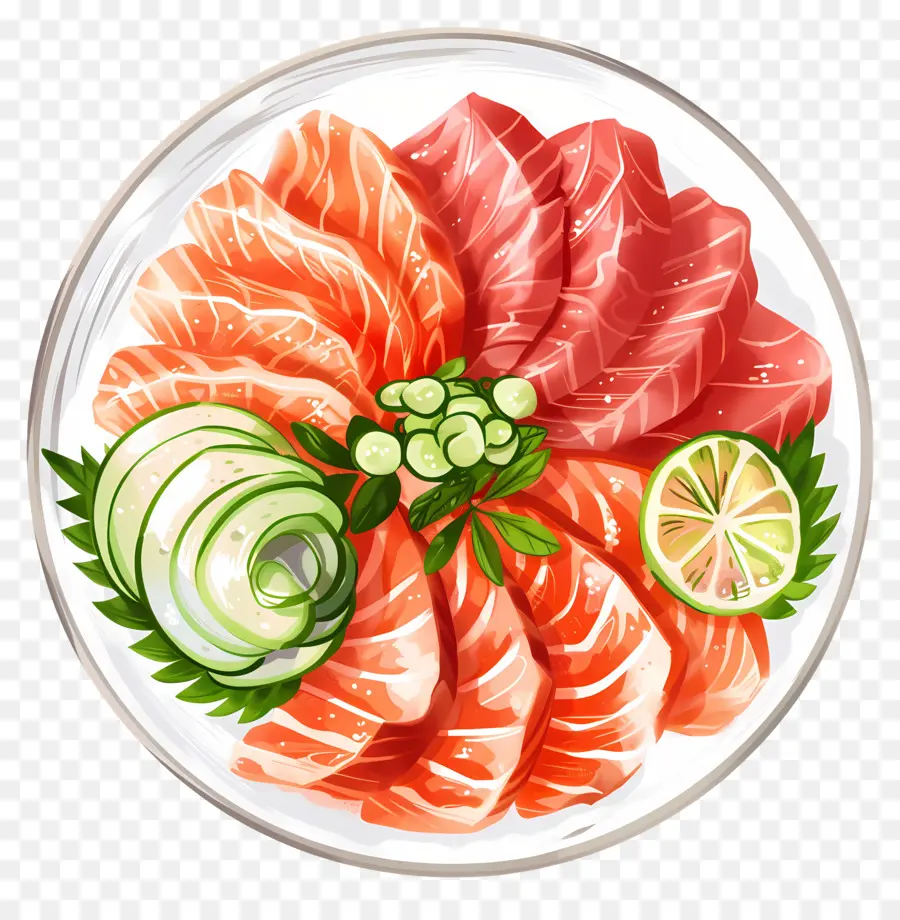 Sashimi，Saumon PNG