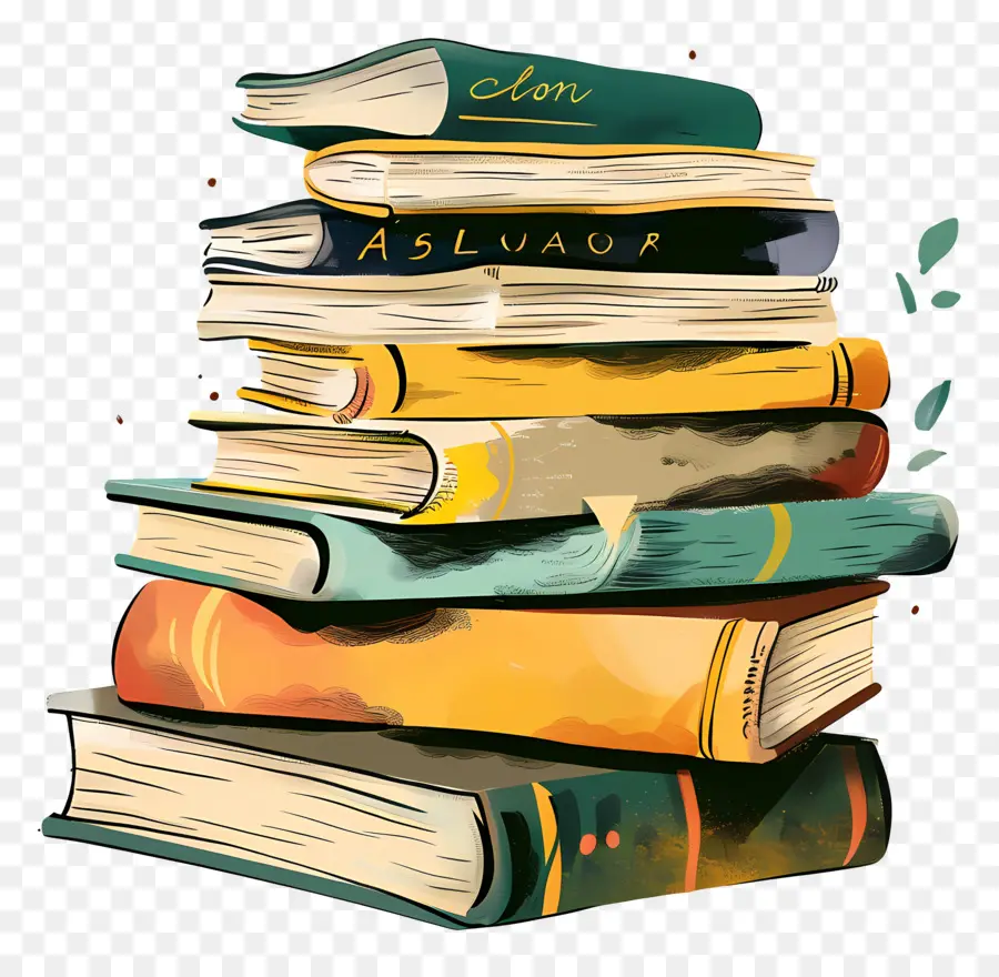 Pile De Livres，Livre Ouvert PNG