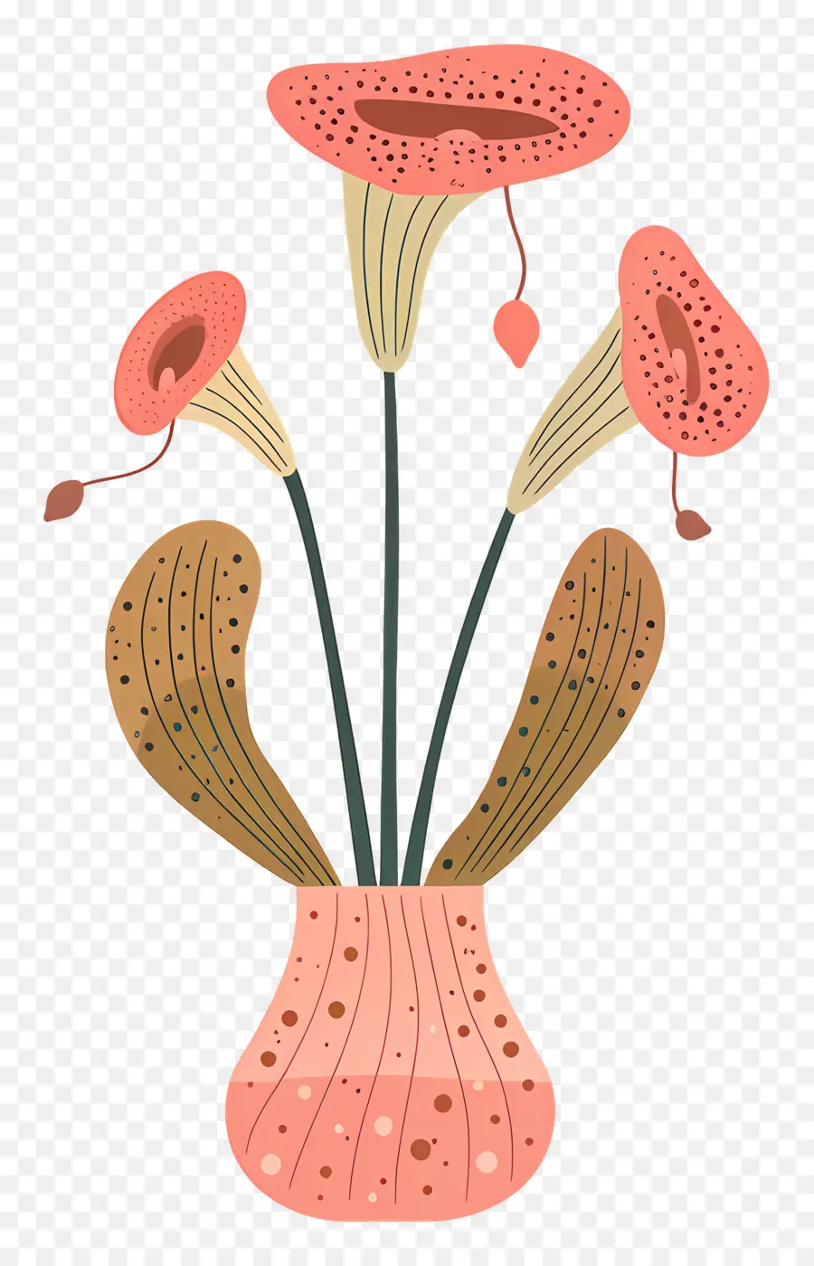 Cruche Plante，Fleurs PNG