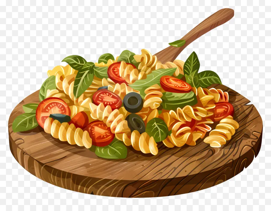 Salade De Pâtes，Spaghetti PNG