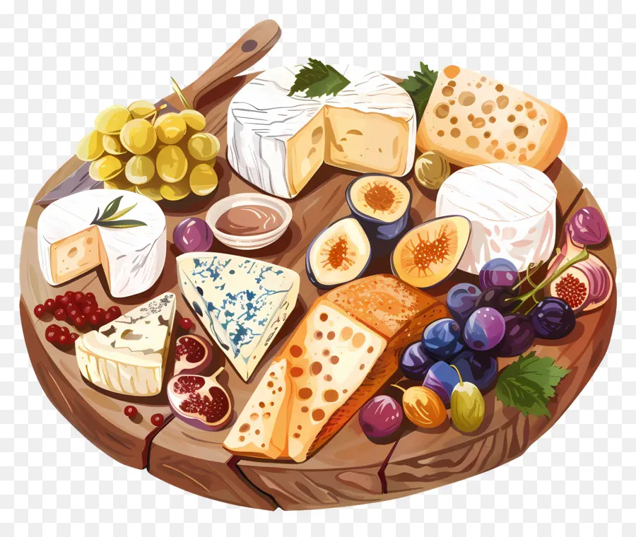 Plateau De Fromage，Plateau De Fromages PNG