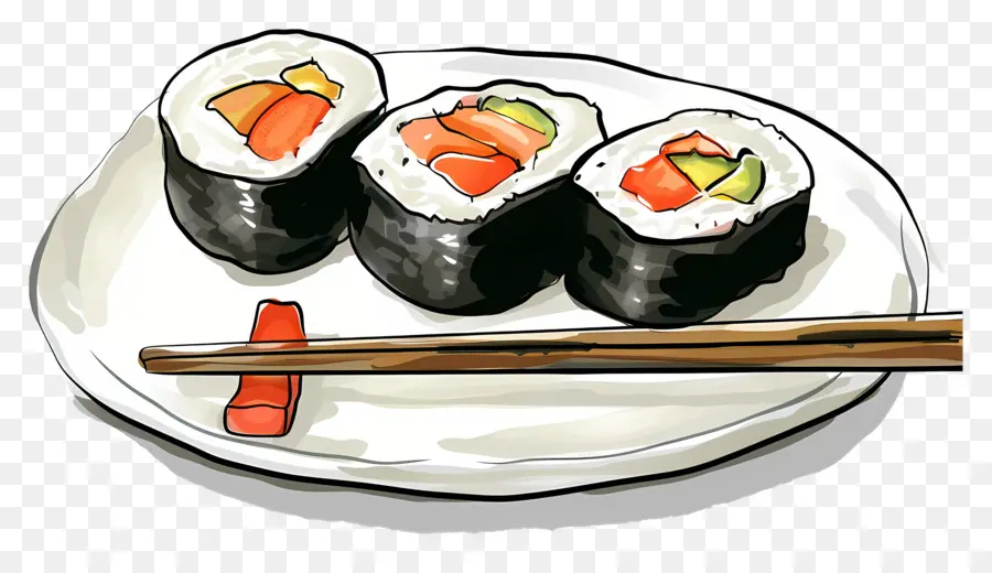 Sushi，La Cuisine Japonaise PNG