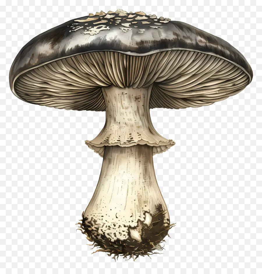 Champignon Portobello，Champignon Gris PNG