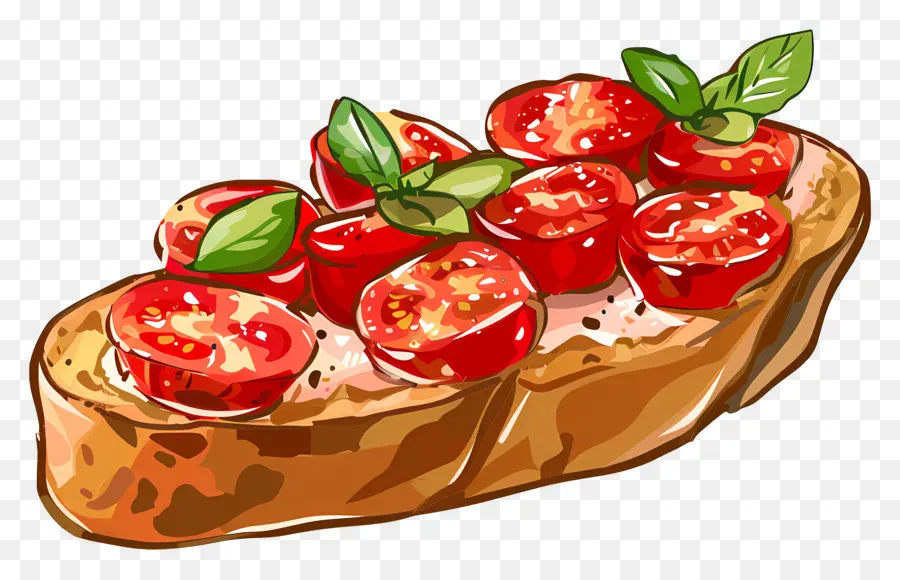 Bruschetta，Tomate PNG