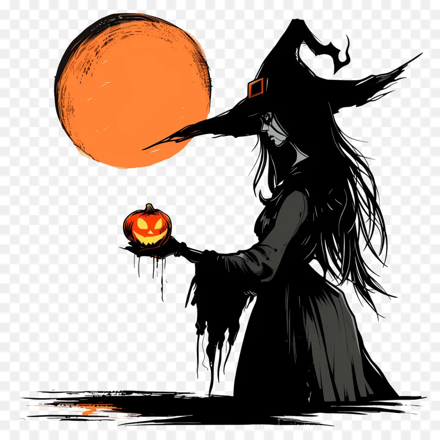 Halloween, Sorcière，Halloween PNG