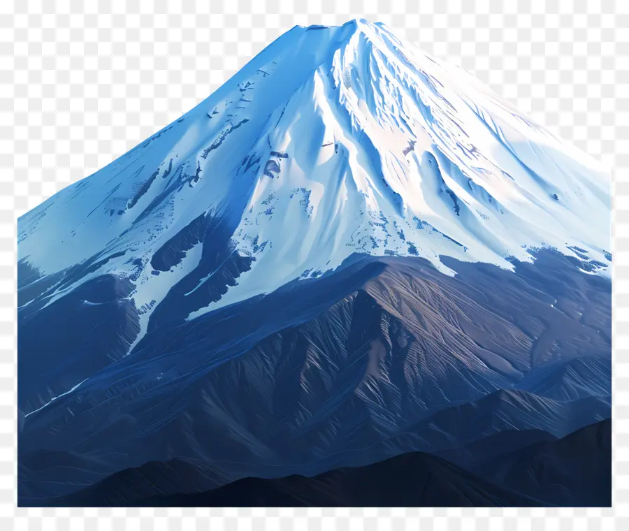 Mont Fuji，Montagne PNG