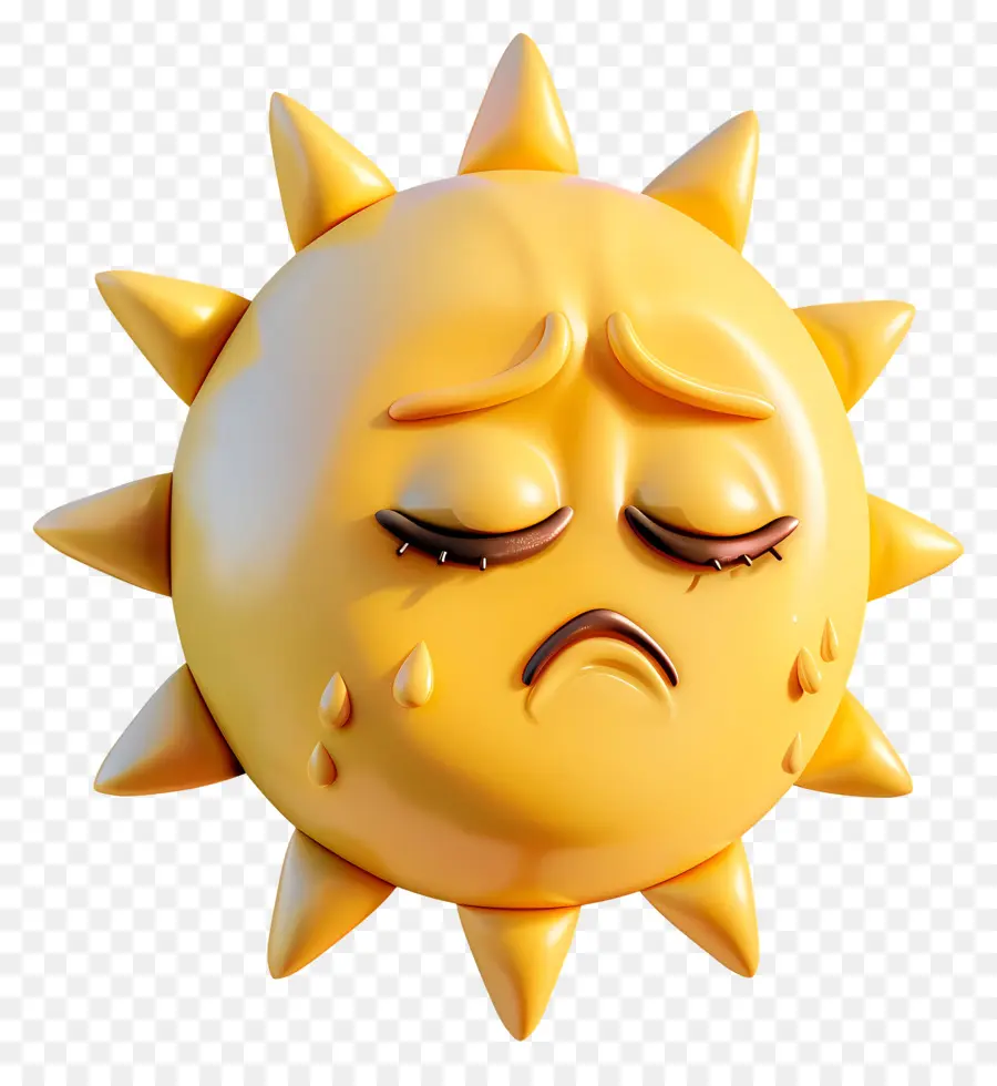 Face Au Soleil，Emoji PNG