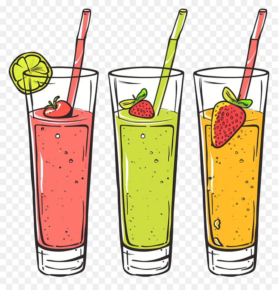 Smoothies，Jus De Fruits Frais PNG