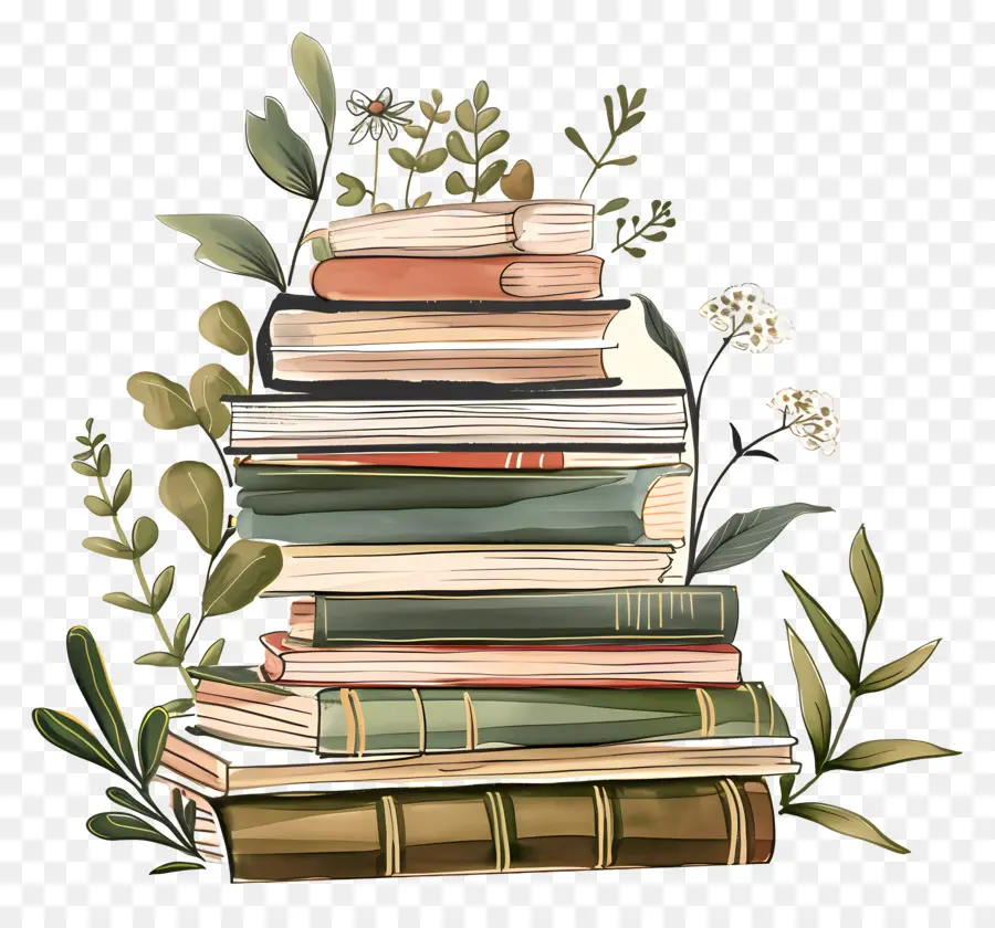 Pile De Livres，Livres PNG