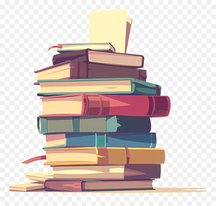 Pile De Livres，Livres PNG