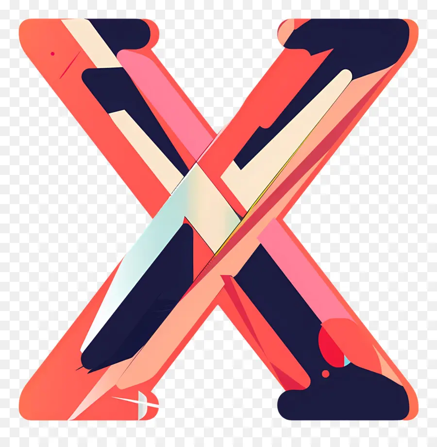 Lettre X，Alphabet PNG