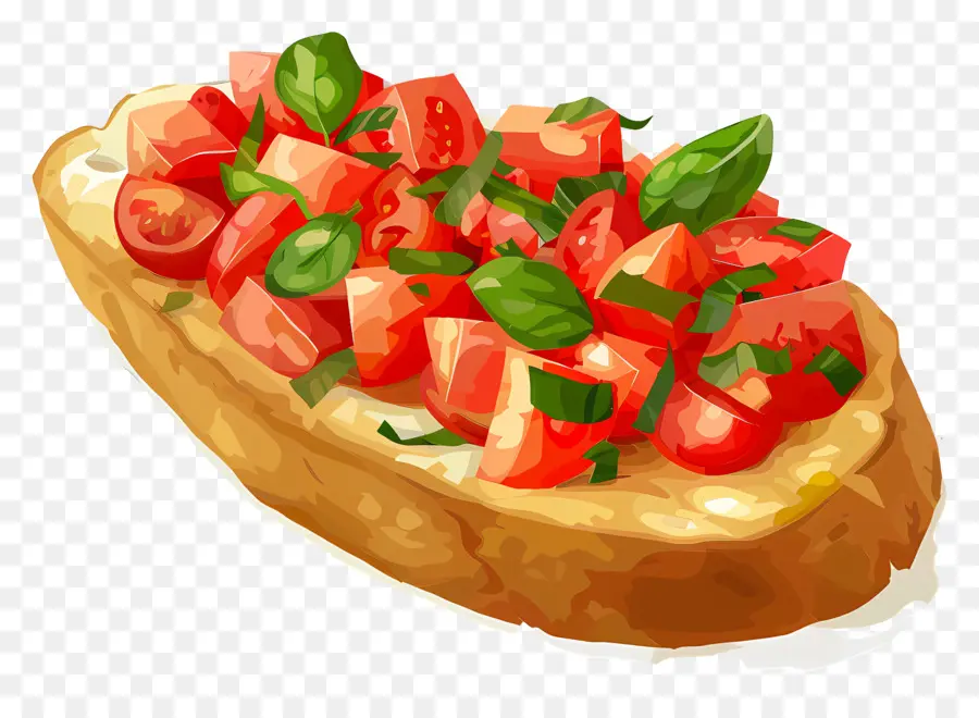 Bruschetta，Sandwich PNG