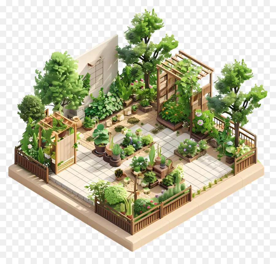 Jardin Urbain，Plantes De Ville PNG