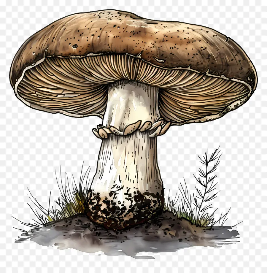 Champignon Portobello，Champignons PNG