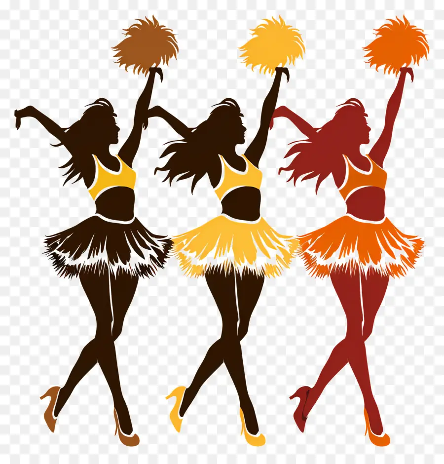 Les Pom Pom Girls，Pompons PNG