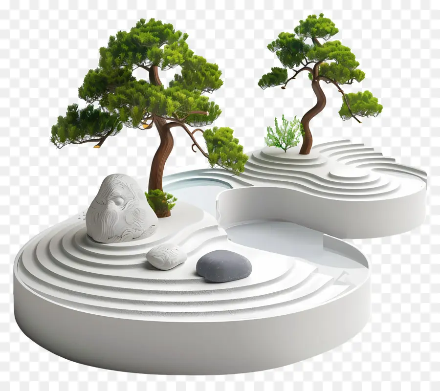 Jardin Zen，Jardin PNG