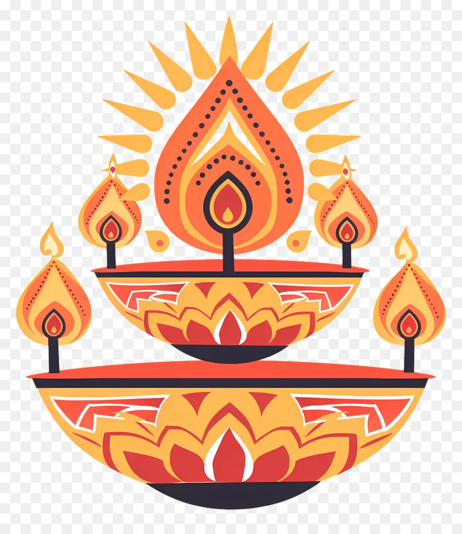 Diwali，Diya PNG