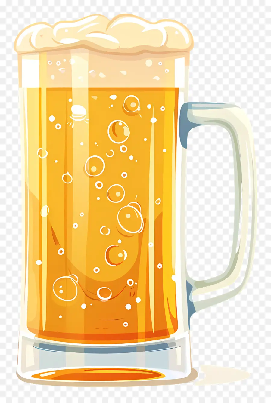 La Bière，Mug En Verre PNG