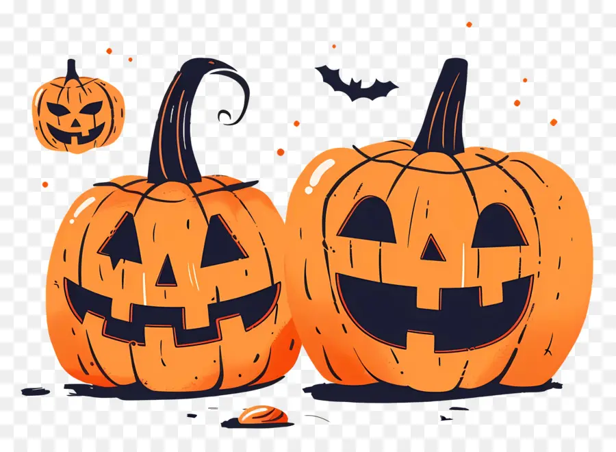 Citrouilles D'halloween，Citrouilles PNG