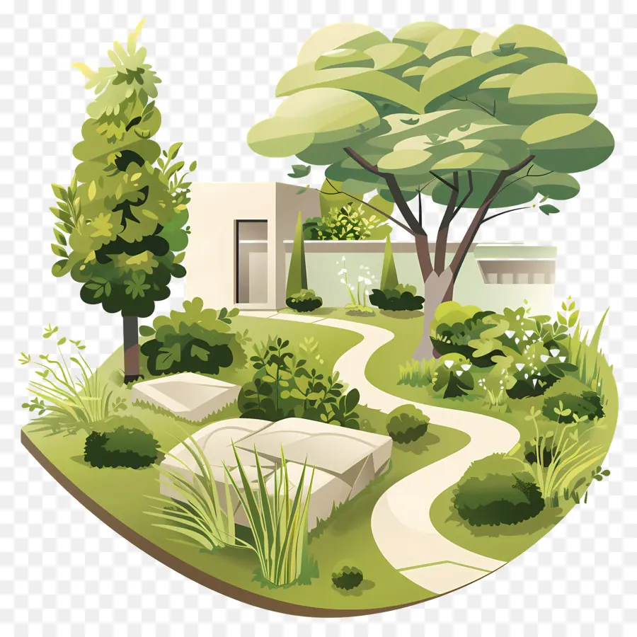 Jardin Moderne，Jardin PNG