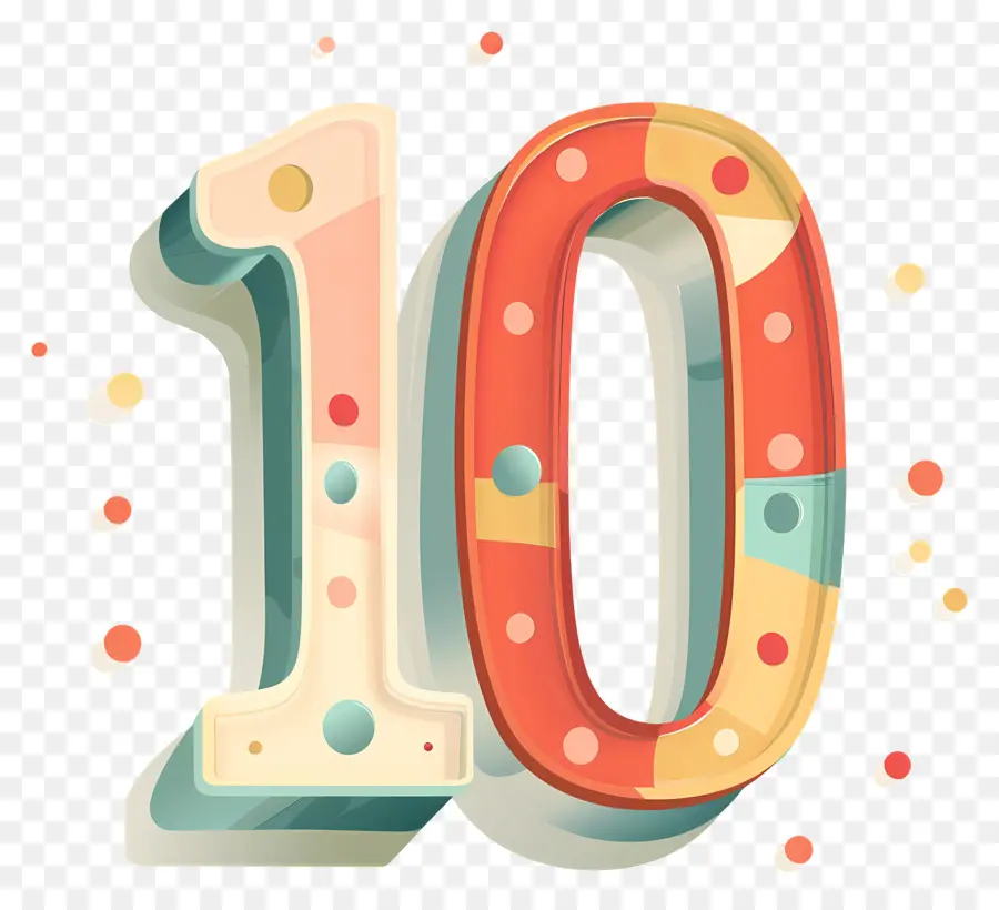 Numéro 10，Ballon Numéro 10 PNG